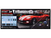 Skill 2 Model Kit of 2012 Chevrolet Corvette Coupe "CSR Racing" 1/25 Scale Model by AMT image 2