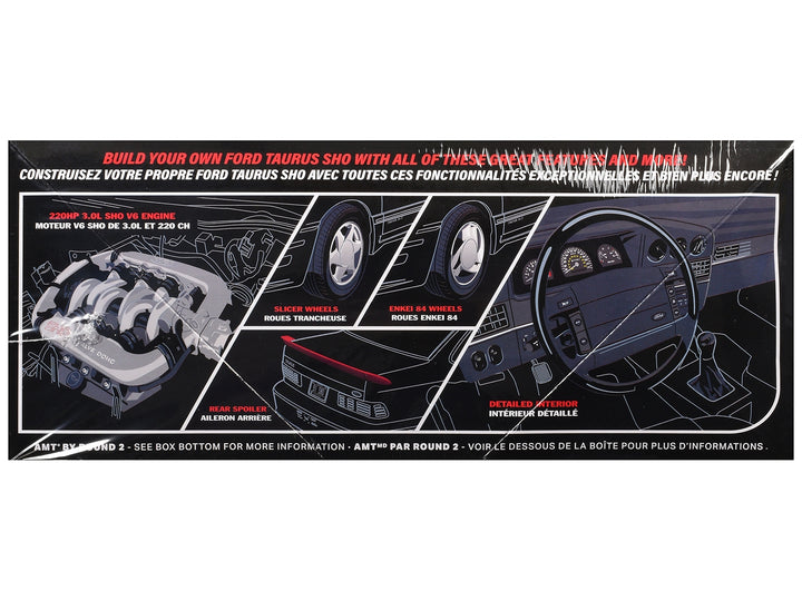 Skill 2 Model Kit 1991 Ford Taurus SHO 1/25 Scale Model by AMT image 2