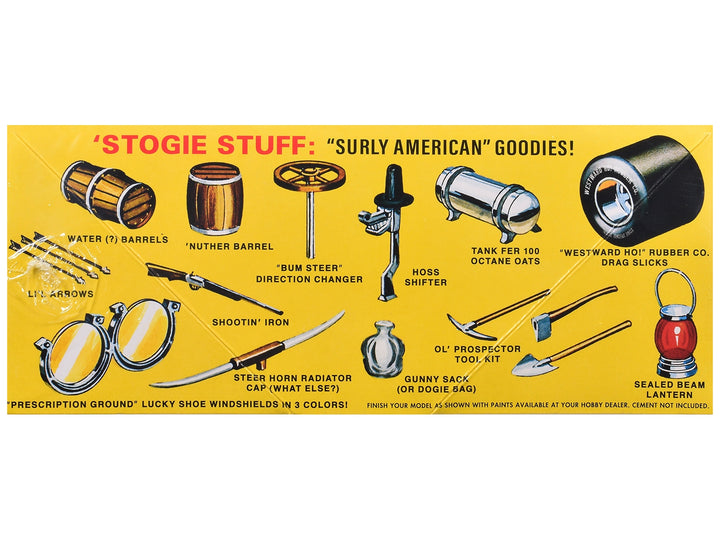 Skill 2 Model Kit Li'l Stogie Show Rod Death Valley Dragger Wagon 1/25 Scale Model by AMT image 2