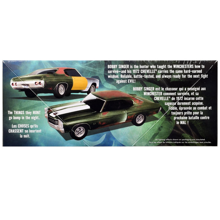 Skill 2 Model Kit 1972 Chevrolet Chevelle SS "Supernatural" (2005-2020) TV Series 1/25 Scale Model by AMT image 2