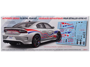 Skill 2 Model Kit 2021 Dodge Charger R/T "America 250" 1/25 Scale Model by AMT image 3