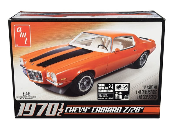 AMT 1970 one half Chevrolet Camaro Z28 skill level 2 model kit 1:25 AMT635L, view 1