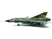 Saab J35J Draken Fighter Aircraft "Splinter Camouflage Scheme F 18 Sodertorn Wing" (1972) Swedish Air Force 1/72 Diecast Model Airplane by Aviation 72 image 2