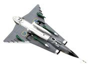 Saab J35J Draken Fighter Aircraft "Splinter Camouflage Scheme F 18 Sodertorn Wing" (1972) Swedish Air Force 1/72 Diecast Model Airplane by Aviation 72 image 5