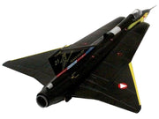 Saab Draken Fighter Aircraft "21 Draken 45th Anniversary Dragon Knights Retirement Livery" (2005) Austrian Air Force 1/72 Diecast Model Airplane by Aviation 72 image 4
