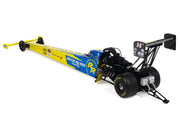 NHRA TFD (Top Fuel Dragster) #14TF Tony Stewart "Rayce Rudeen Foundation" Blue and Yellow (2025) 1/24 Diecast Model by Auto World image 4