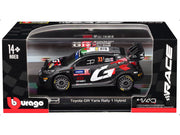Toyota GR Yaris Rally1 Hybrid #33 Elfyn Evans - Scott Martin "Toyota Gazoo Racing WRT" "World Rally Championship" (2024) "Race" Series 1/43 Diecast Model Car by Bburago image 3