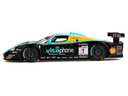 Maserati MC12 Competizione #1 Michael Bartels - Andrea Bertolini - Eric van de Poele - Stephane Sarrazin "Vitaphone Racing Team" Winner "24 Hours of Spa" (2008) 1/64 Diecast Model Car by BBR image 2