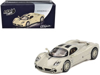 Pagani Utopia Presentation Grigio Rinascimento Silver 1/64 Diecast Model Car by BBR