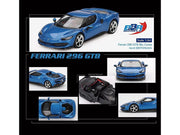 Ferrari 296 GTB Blue Corsa 1/64 Diecast Model Car by BBR image 3