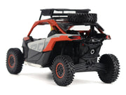 Can-Am Maverick X3 X RS Turbo RR Sand Version Chalk Gray and Magma Red with Driver Figure 1/32 Diecast Model by BRP Models image 5