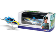Stingray Submarine Blue and Silver with Yellow Stripes "Gerry Anderson's Stingray" (1964) TV Series Diecast Model by Corgi image 2