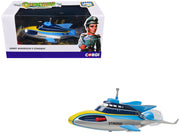 Stingray Submarine Blue and Silver with Yellow Stripes "Gerry Anderson's Stingray" (1964) TV Series Diecast Model by Corgi image 3
