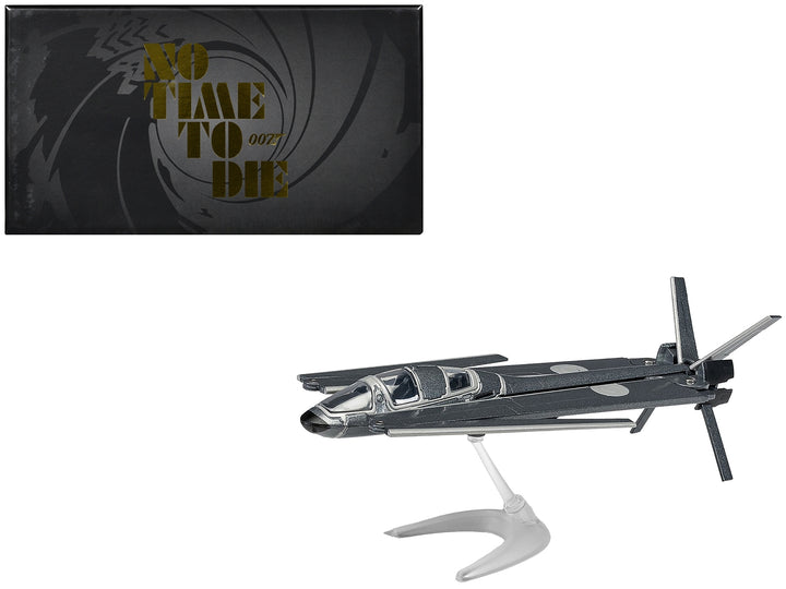 Q Glider Gray Metallic James Bond 007 "No Time To Die" (2021) Movie Diecast Model by Corgi image 2