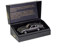 Aston Martin V8 RHD (Right Hand Drive) Black Metallic James Bond 007 "No Time To Die" (2021) Movie Diecast Model Car by Corgi image 2