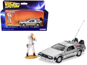 DMC DeLorean Time Machine with Doc Brown Figure "Back to the Future" (1985) Movie Diecast Model Car by Corgi image 3