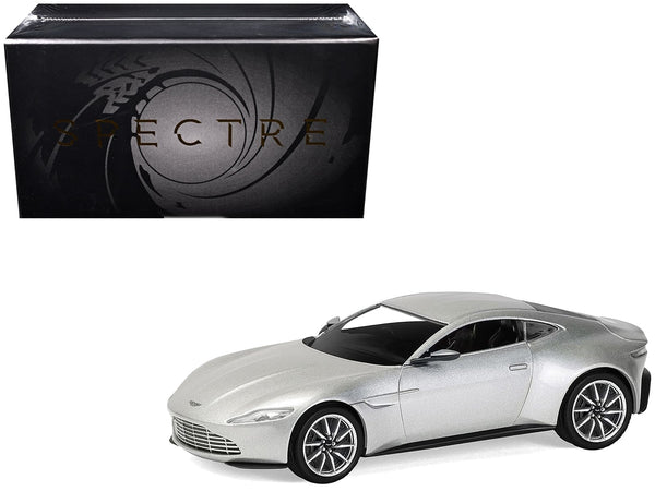 Corgi Aston Martin DB10 right hand drive silver metallic James Bond 007 Spectre CC08003, view 1