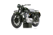 Triumph TR6 Trophy Motorcycle Dark Green (Weathered) "The Great Escape" (1963) Movie Diecast Model by Corgi image 2