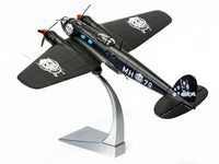 Heinkel He III Bomber Aircraft "Motorhead" Black with Graphicss 1/72 Diecast Model by Corgi image 3