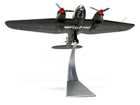 Heinkel He III Bomber Aircraft "Motorhead" Black with Graphicss 1/72 Diecast Model by Corgi image 4