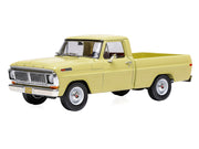 1970 Ford F-100 Pickup Truck Yellow 1/43 Diecast Model by IXO Models image 2