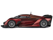 McLaren Solus GT Wine Red Metallic with Gold Stripes 1/64 Diecast Model Car by CM Model image 3
