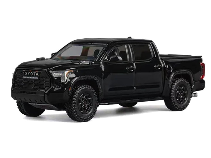 Toyota Tundra Pickup Truck Black 1/64 Diecast Model Car by CM Models image 2