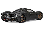 Pagani Utopia Full Carbon with Gold Wheels 1/64 Diecast Model Car by CM Model image 4
