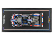 Pagani Zonda Revo Barchetta Carbon with Red White and Blue Stripes 1/64 Diecast Model Car by CM Model image 5