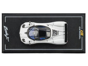 Pagani Zonda F Pearl White with Black Top 1/64 Diecast Model Car by CM Model image 4