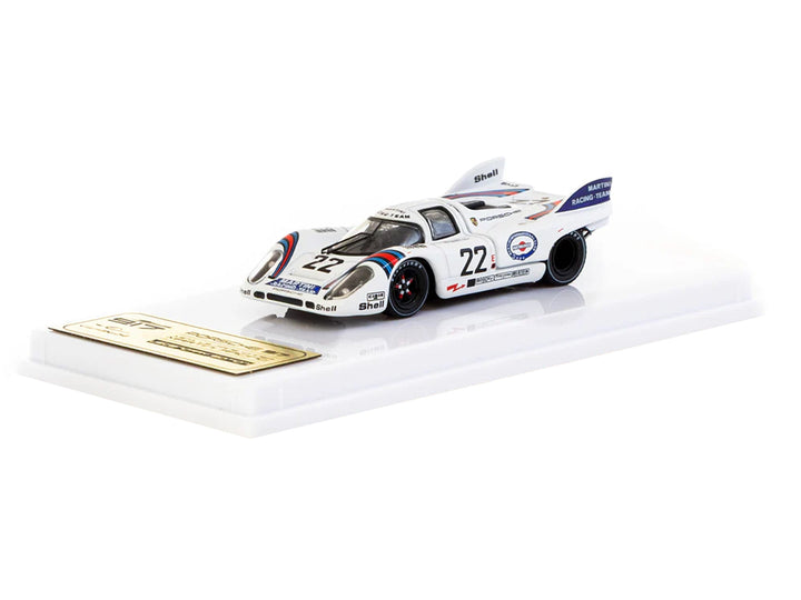 Porsche 917K #22 Gijs van Lennep - Helmut Marko "Martini Racing" Winner "24 Hours of Le Mans" (1971) "Curitiba64" Series 1/64 Diecast Model Car by Tarmac Works image 2