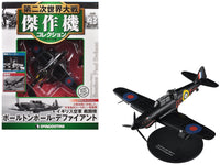 Boulton Paul Defiant Aircraft "No. 151 Squadron" British Royal Air Force 1/72 Diecast Model by DeAgostini image 2