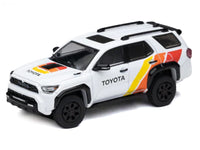 GCD Toyota TRD Pro four vehicle set white TRD graphics 1:64 DTG0043-TRD, product image 2