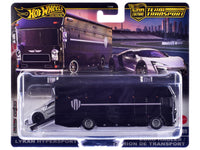 "Team Transport" 3 piece Set H 2025 "Car Culture" Series Diecast Model Cars by Hot Wheels image 3