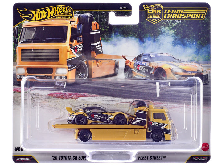 "Team Transport" 3 piece Set J 2025 "Car Culture" Series Diecast Model Cars by Hot Wheels image 2