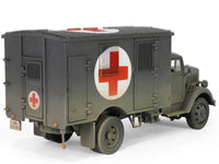 Forces of Valor Opel Blitz Kfz.305 German Army ambulance gray weathered 1:32 FOV-801101B, view 2