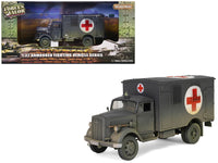 Forces of Valor Opel Blitz Kfz.305 German Army ambulance gray weathered 1:32 FOV-801101B, view 5