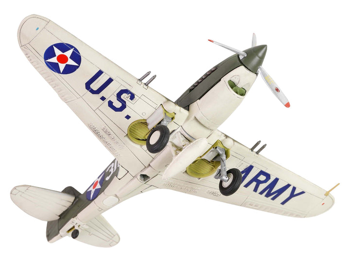 Curtiss P-40B HAWK 81A-2 (P-8127) Aircraft Fighter "47th Pursuit Squadron (15th Pursuit Group) Serial : 316/15P Hawaiian Islands Pearl Habor" (7 December 1941) "WW2 Aircrafts Series" 1/72 Diecast Model by Forces of Valor image 2
