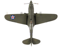 Curtiss P-40B HAWK 81A-2 (P-8127) Aircraft Fighter "47th Pursuit Squadron (15th Pursuit Group) Serial : 316/15P Hawaiian Islands Pearl Habor" (7 December 1941) "WW2 Aircrafts Series" 1/72 Diecast Model by Forces of Valor image 4