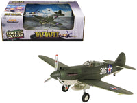 Curtiss P-40B HAWK 81A-2 (P-8127) Aircraft Fighter "47th Pursuit Squadron (15th Pursuit Group) Serial : 316/15P Hawaiian Islands Pearl Habor" (7 December 1941) "WW2 Aircrafts Series" 1/72 Diecast Model by Forces of Valor image 5