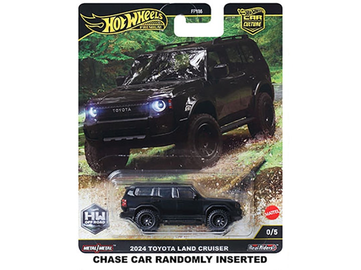 "HW Off Road" 5 piece Set "Car Culture" 2024 Series H Diecast Model Cars by Hot Wheels