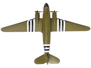 Douglas C-47 Skytrain Transport Aircraft "Night Fright 79th Troop Carrier Squadron 436th Troop Carrier Group D-Day" (1944) United States Army Air Forces 1/100 Diecast Model image 4