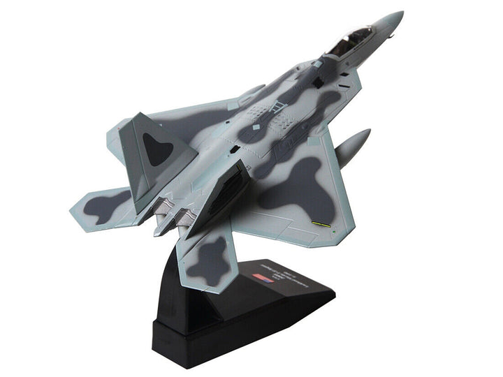 Lockheed Martin F-22A Raptor Stealth Aircraft "27th Figher Squadron 1st Operations Group Langley AFB" (2005) United States Air Force 1/100 Diecast Model Airplane image 2