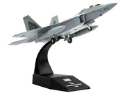 Lockheed Martin F-22A Raptor Stealth Aircraft "27th Figher Squadron 1st Operations Group Langley AFB" (2005) United States Air Force 1/100 Diecast Model Airplane image 3