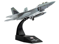 Lockheed Martin F-22A Raptor Stealth Aircraft "27th Figher Squadron 1st Operations Group Langley AFB" (2005) United States Air Force 1/100 Diecast Model Airplane image 3