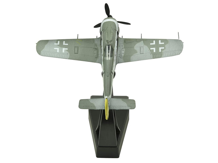 Focke-Wulf Fw 190A-8 Fighter Aircraft "98-Victory Ace Staffelkapitaen Horst Hannig I./JG 2 Triqueville France" (1943) German Luftwaffe 1/72 Diecast Model Airplane image 2