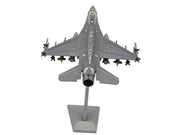General Dynamics F-16D Fighting Falcon Fighter Aircraft "425th Fighter Squadron Best of Both Worlds Peace Carvin II 25th Anniversary Livery 56th Fighter Wing Luke AFB" (2018) United States Air Force 1/72 Diecast Model Ai image 3