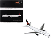 Boeing 767-300F Commercial Aircraft "Air Canada Cargo" (C-GXHM) White with Black Tail "Gemini 200 - Interactive Series" 1/200 Diecast Model Airplane by GeminiJets image 2