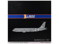 Boeing KC-135R Stratotanker Tanker Aircraft "Illinois Air National Guard" (63-7981) United States Air Force "Gemini 200" Series 1/200 Diecast Model by GeminiJets image 3