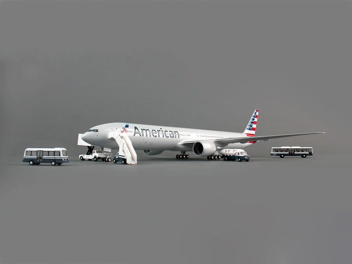 Airport Service Vehicles Set of 5 pieces "Gemini 200" Series Diecast Models by GeminiJets image 2